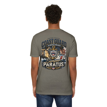 Coast Guard Semper Paratus T-Shirt – U.S. Coast Guard Veteran Tee
