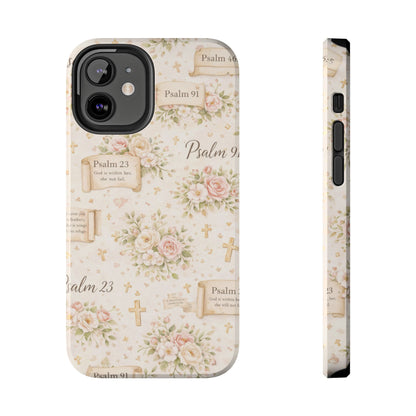 God Is Within Her Phone Case | Christian Floral iPhone Case
