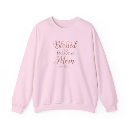 Blessed to Be a Mom Crewneck Sweatshirt