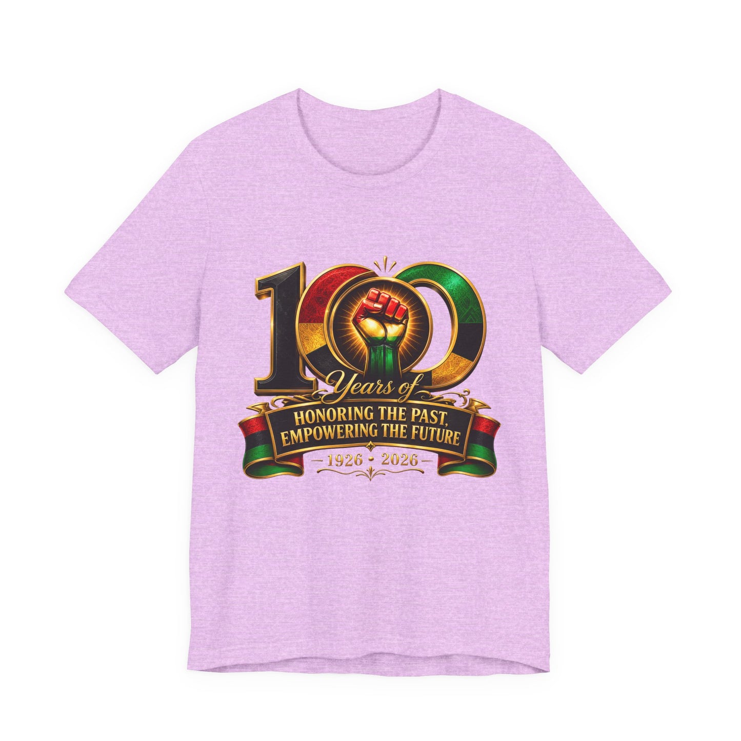 100 Years Anniversary Tee — "Honoring the Past, Empowering the Future" Centennial T-Shirt (1926–2026)