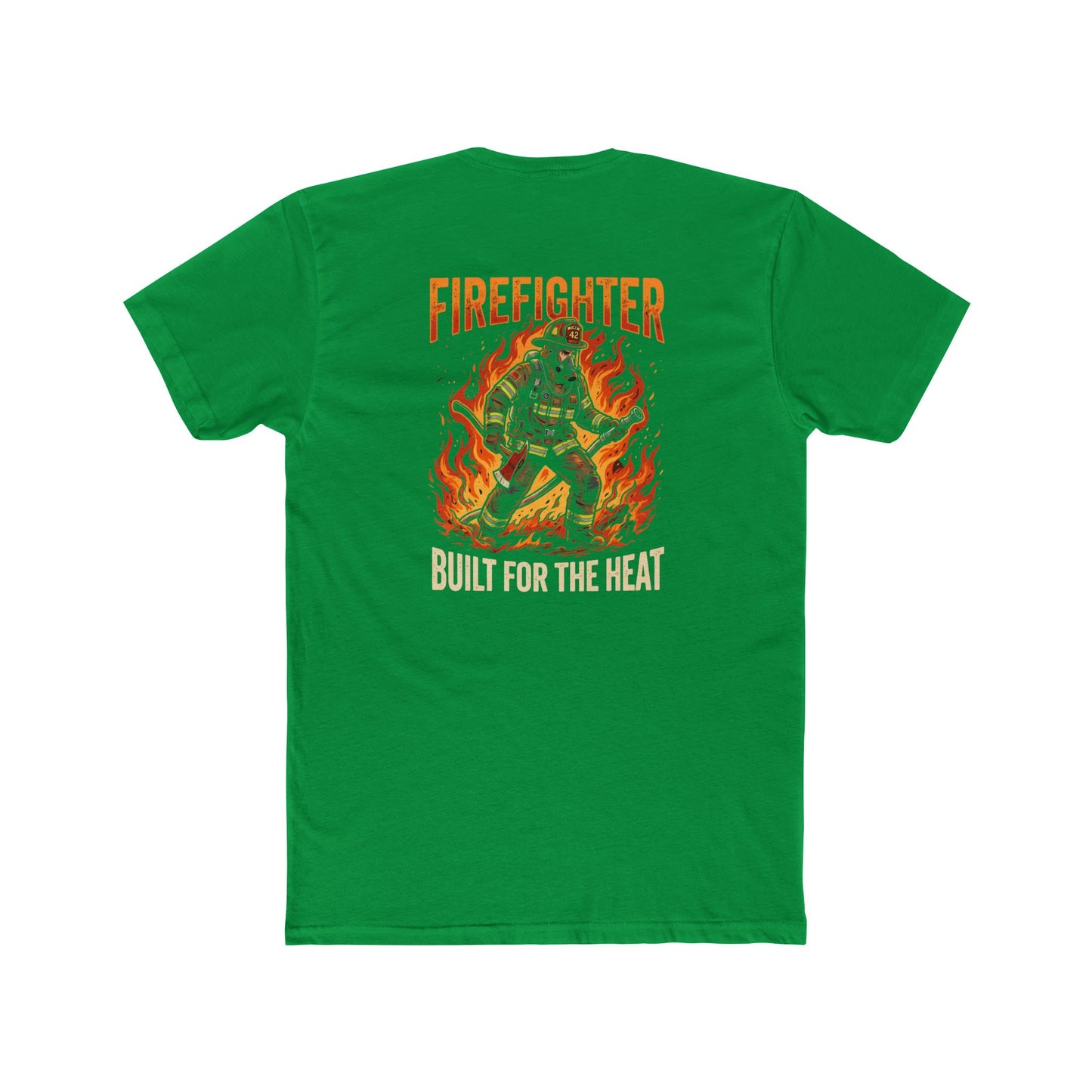 Firefighter T-Shirt – Built for the Heat Graphic Tee