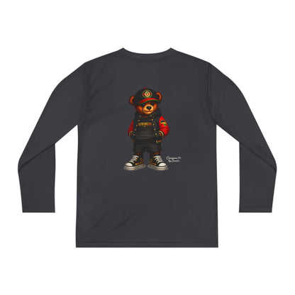 Youth Long Sleeve Tee — Urban Bear Graphic