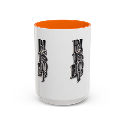 Bishop Vertical Logo Accent Coffee Mug — 11/15oz