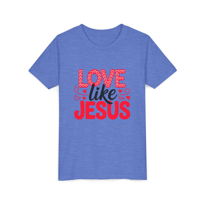 Youth Tee - "Love Like Jesus" Christian Kids Shirt