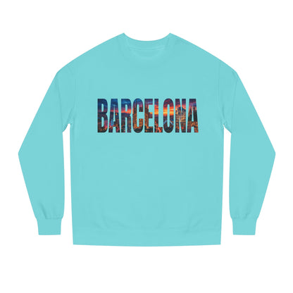Barcelona Skyline Crewneck Sweatshirt