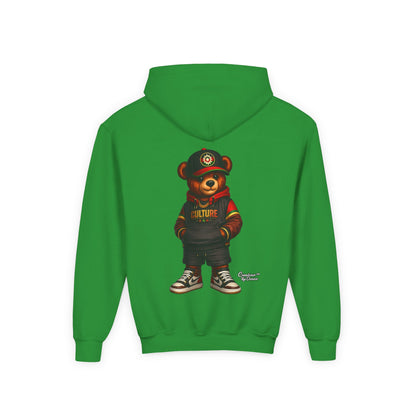 Kids Bear Hoodie — Streetwear Teddy Graphic Sweatshirt