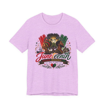 Juneteenth Celebration Tee — Freedom Resilience Juneteenth Graphic Shirt