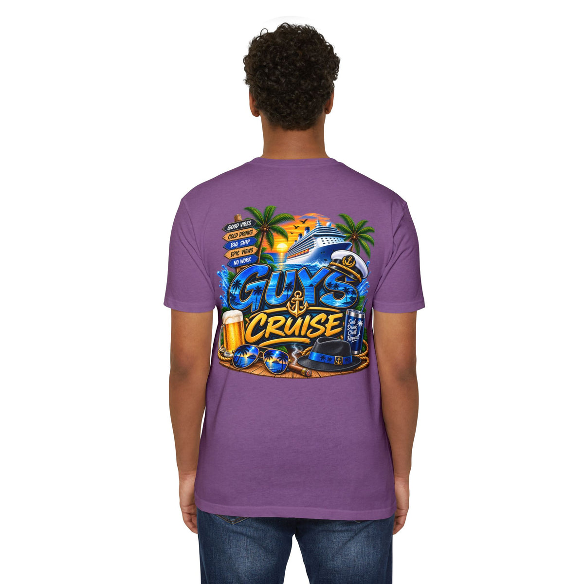 Guys Cruise T-Shirt — Men's Cruise Party Vacation Tee
