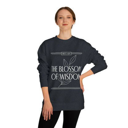 Blossom of Wisdom Sweatshirt — "The Blossom of Wisdom" Floral Crewneck