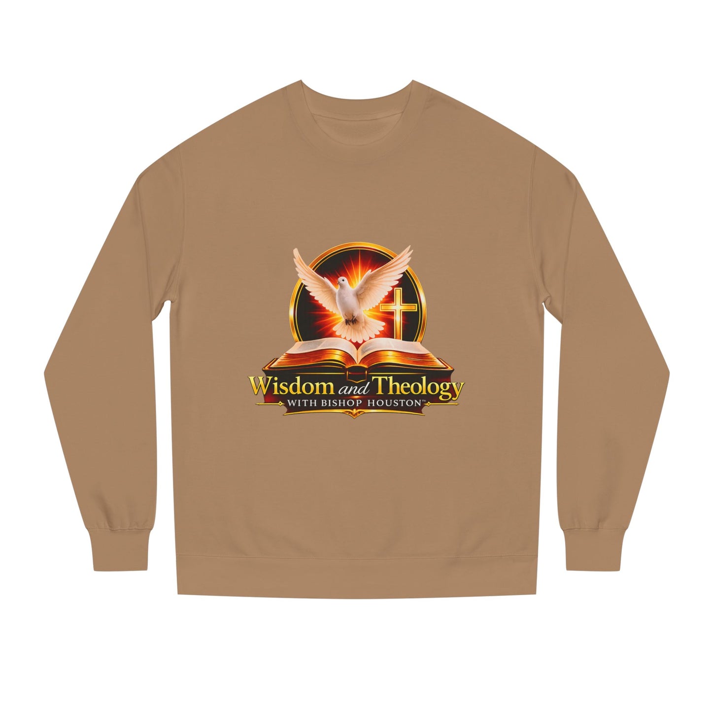 Wisdom and Theology Crewneck Sweatshirt — Dove & Cross Christian Pullover