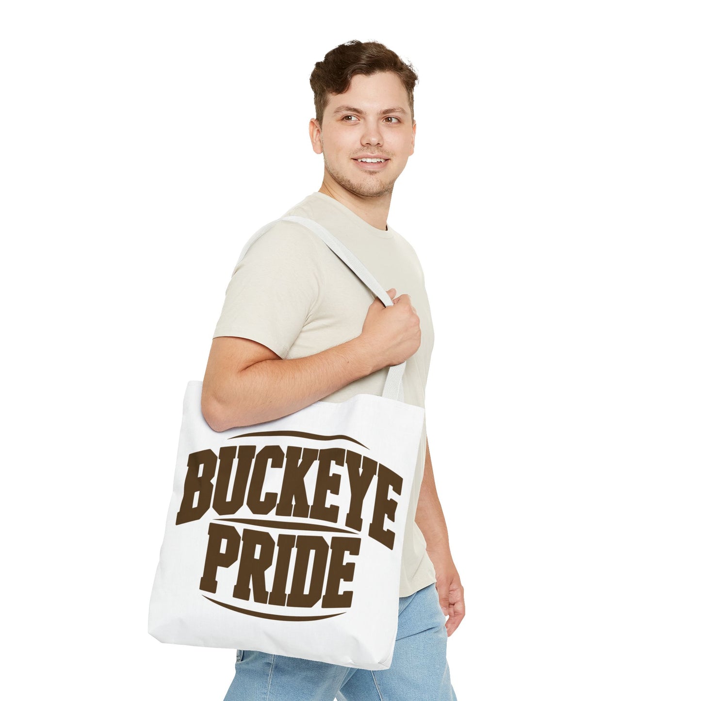 Buckeye Pride Tote Bag — Team Spirit Football Fan Tote