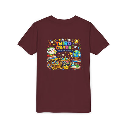 Third Grade Kids Tee — "Third Grade Out of the Classroom" Back-to-School Youth Shirt