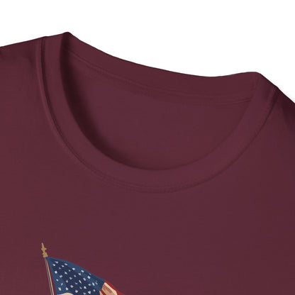 Navy Built • American Made T‑Shirt