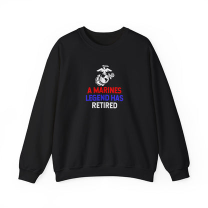 A Marines Legend Has Retired Sweatshirt