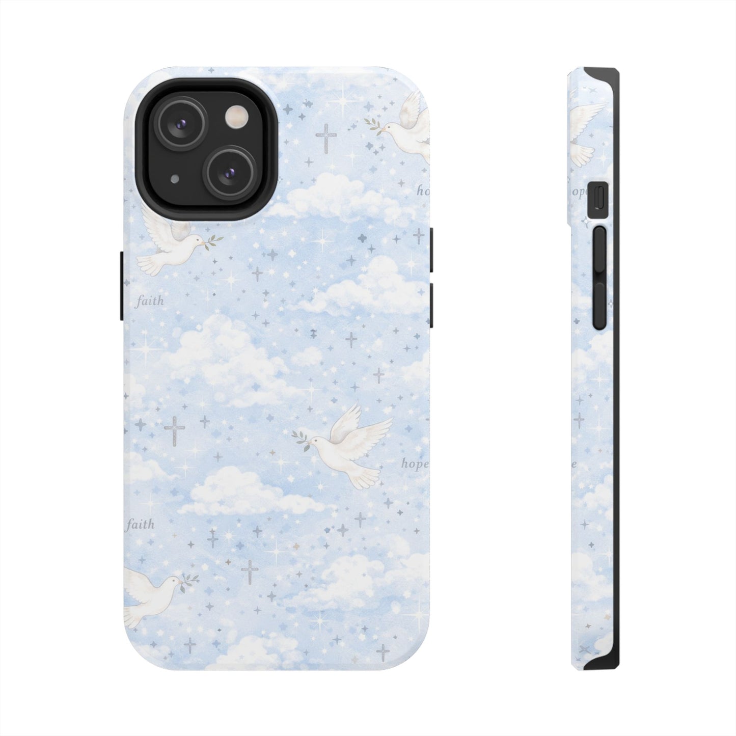Hope Faith Phone Case | Christian floral iPhone Case