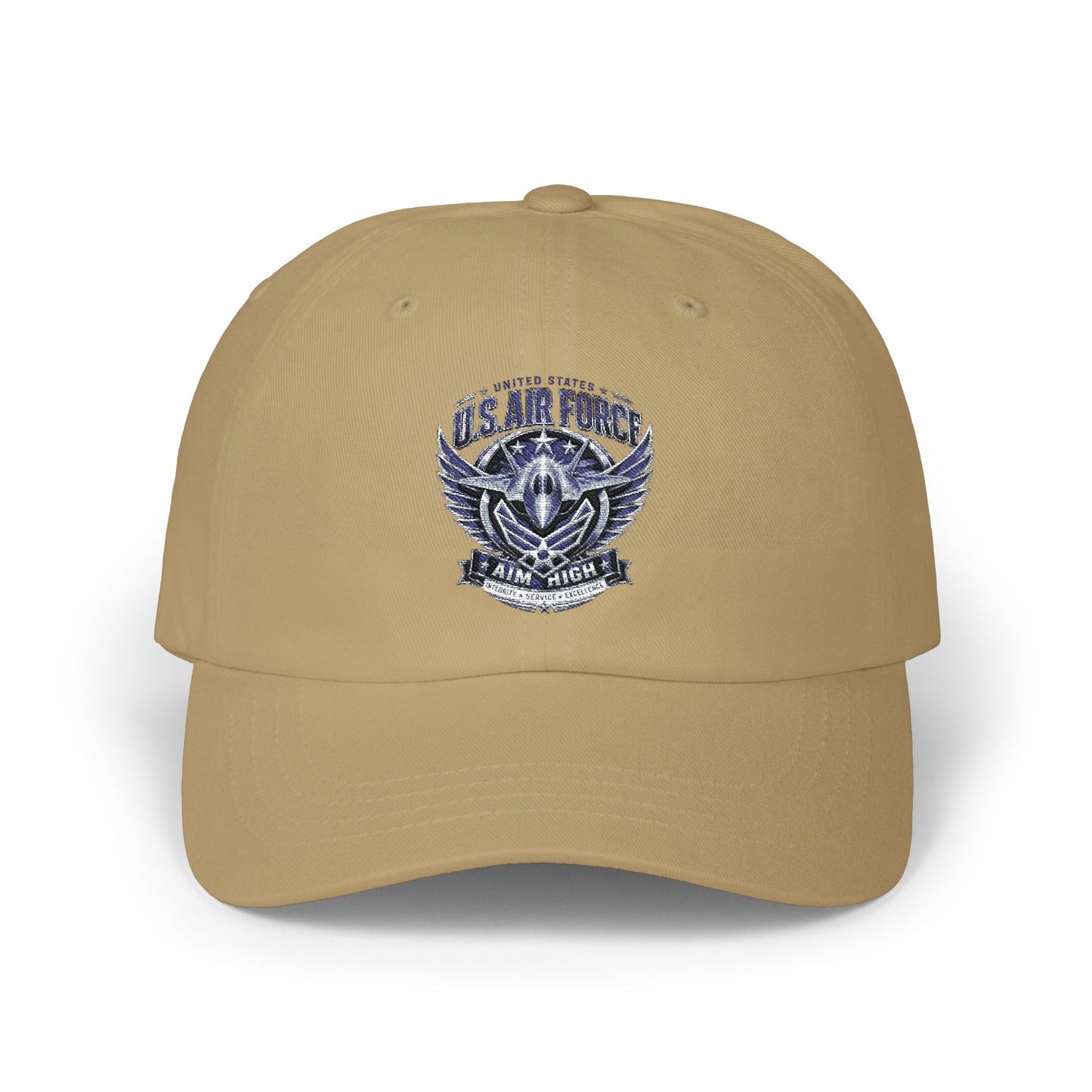 Air Force Emblem Dad Cap – Vintage Military Baseball Hat