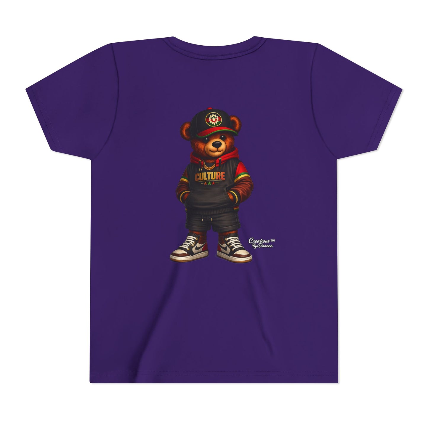 Youth Tee — Urban Bear "Culture" Graphic