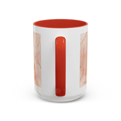 Mom Marble Accent Coffee Mug — Rose Gold & Gold Vein 11/15oz Gift