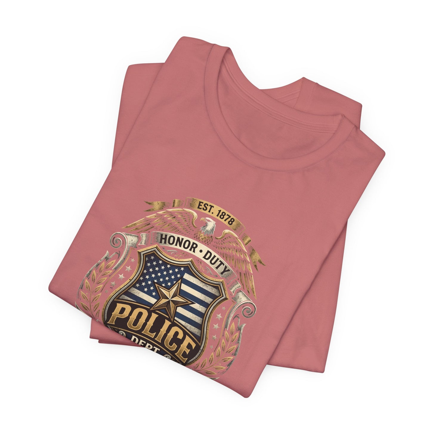 Police Badge 'Serving With Integrity' T-Shirt
