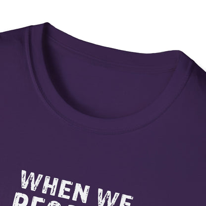 "When We Recover Loudly We Keep Others From Dying Quietly" T-Shirt