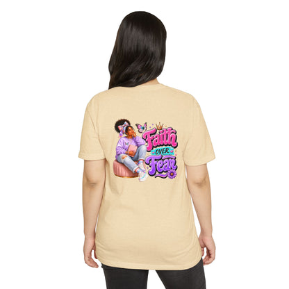 Faith Over Fear T‑Shirt — Inspirational Christian Graphic Tee