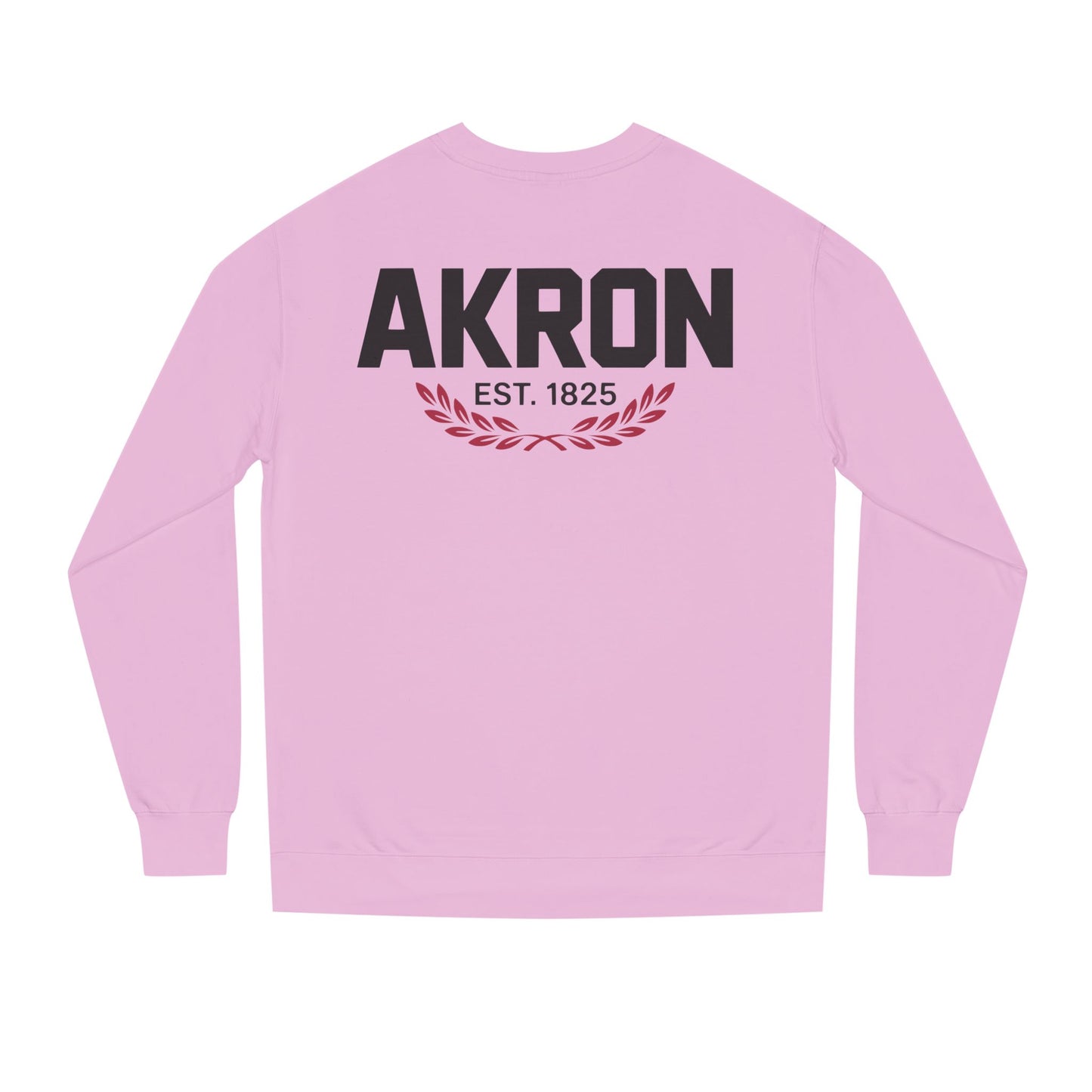 Akron Est. 1825 Crewneck Sweatshirt — Vintage City Pride Pullover