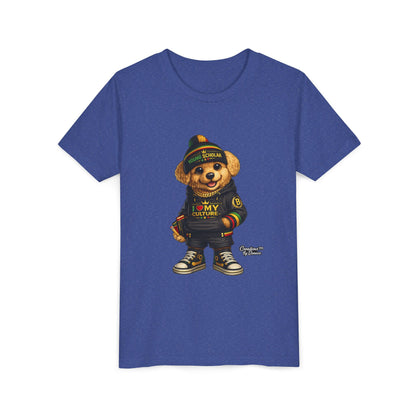 Youth Bear Graphic Tee – "I Love My Culture" Urban Streetwear