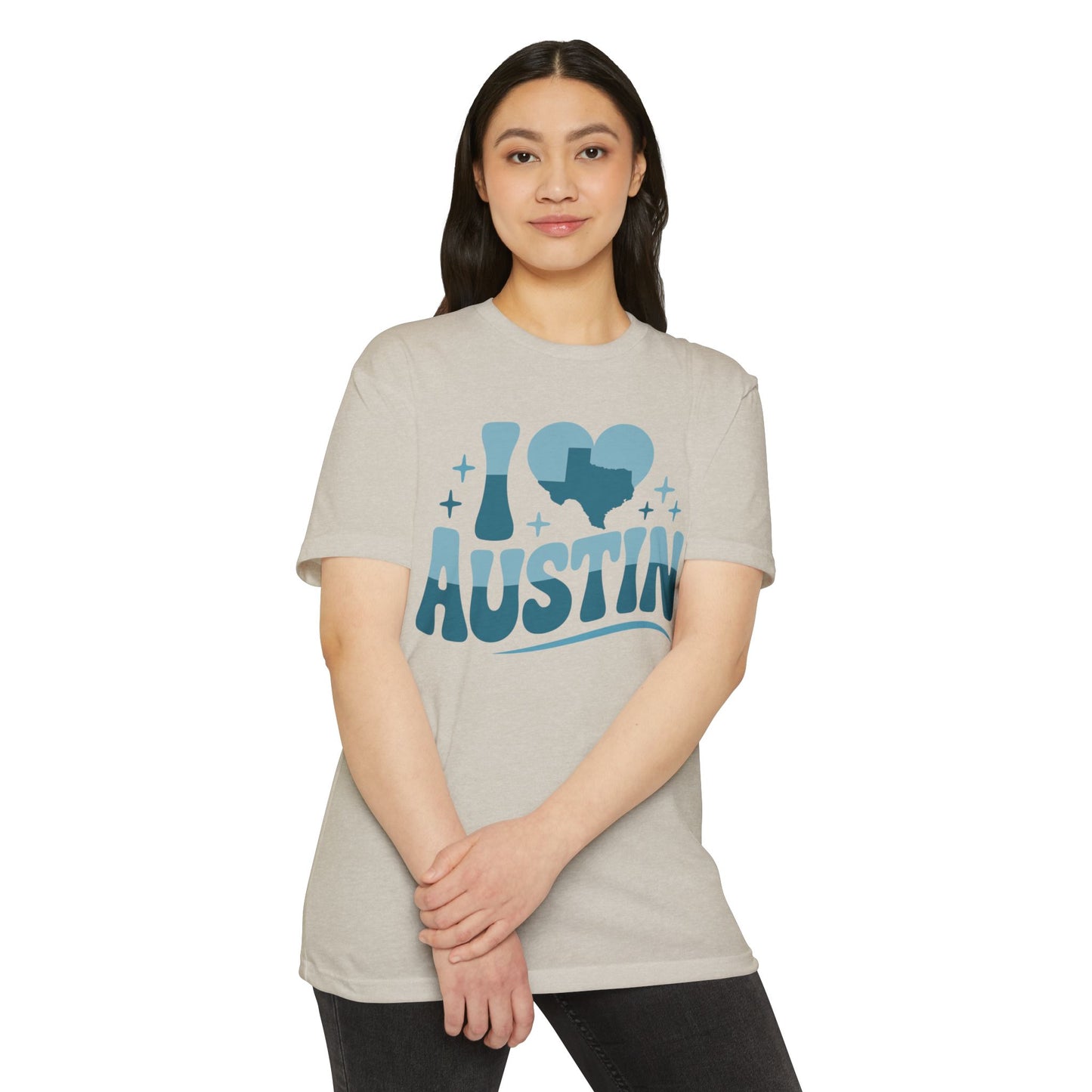 I Heart Austin Graphic T-Shirt — Retro Texas City Pride Tee