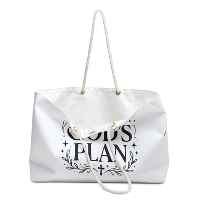 Trusting in God’s Plan Weekender Bag