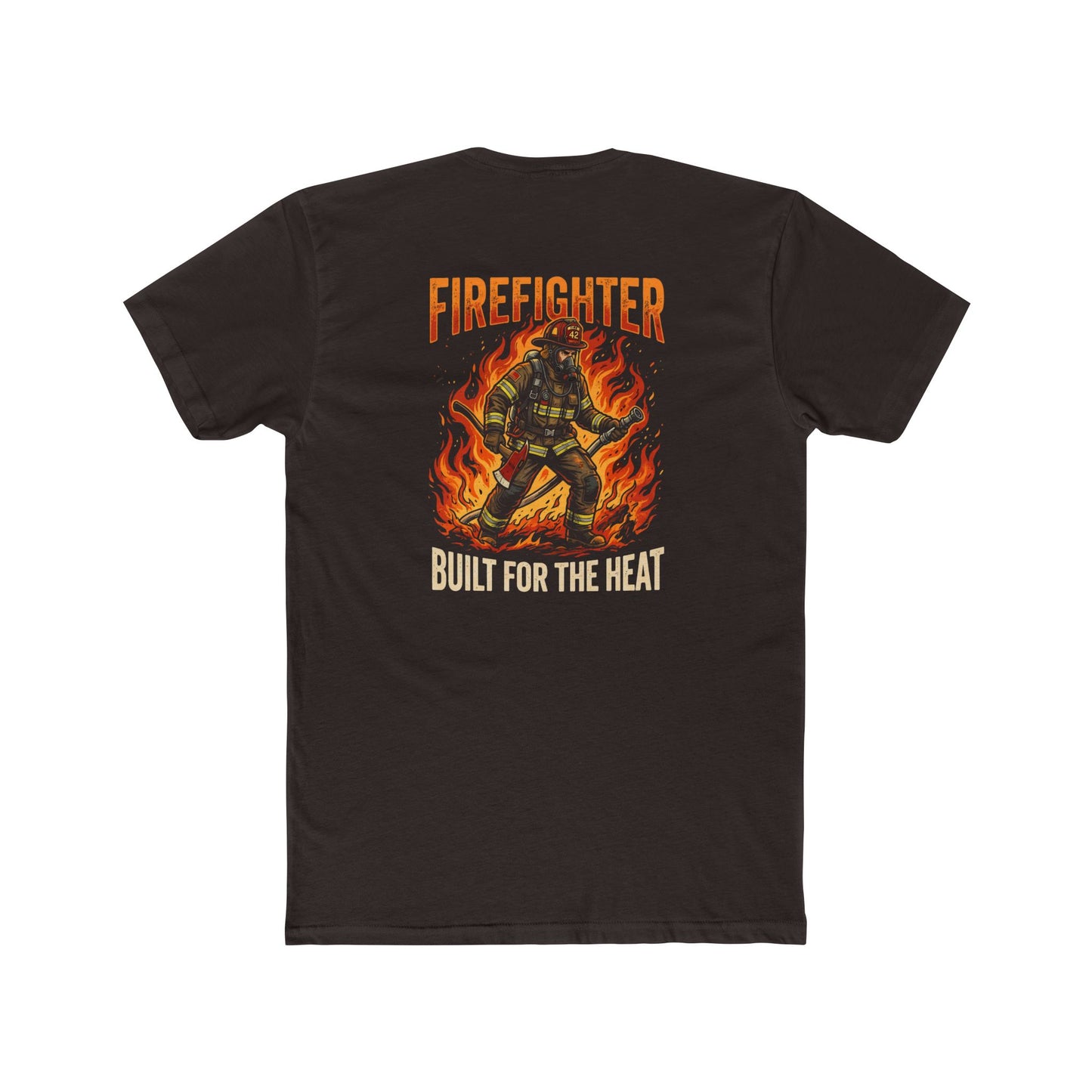 Firefighter T-Shirt – Built for the Heat Graphic Tee