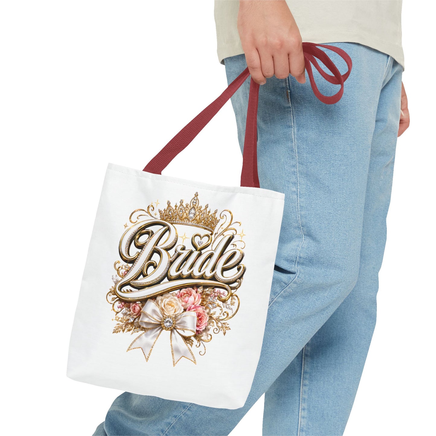 Bride Tote Bag — Bridal Shower, Bachelorette & Wedding Day Gift