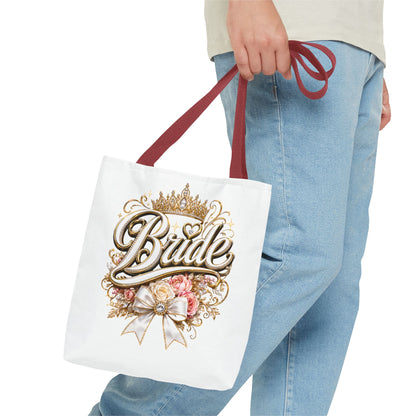 Bride Tote Bag — Bridal Shower, Bachelorette & Wedding Day Gift