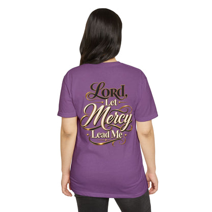 Religious T-Shirt — "Lord, Let Mercy Lead Me" Inspirational Christian Tee