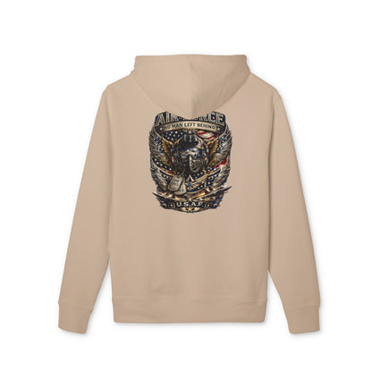 Military Eagle Graphic Hoodie — 'All Gave Some, Some Gave All' Veteran Tribute