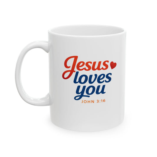 Jesus Loves You - John 3:16  Mug
