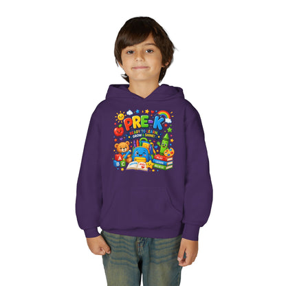 Pre-K Ready to Learn Youth Hoodie – Cute Back-to-School Preschool Sweatshirt