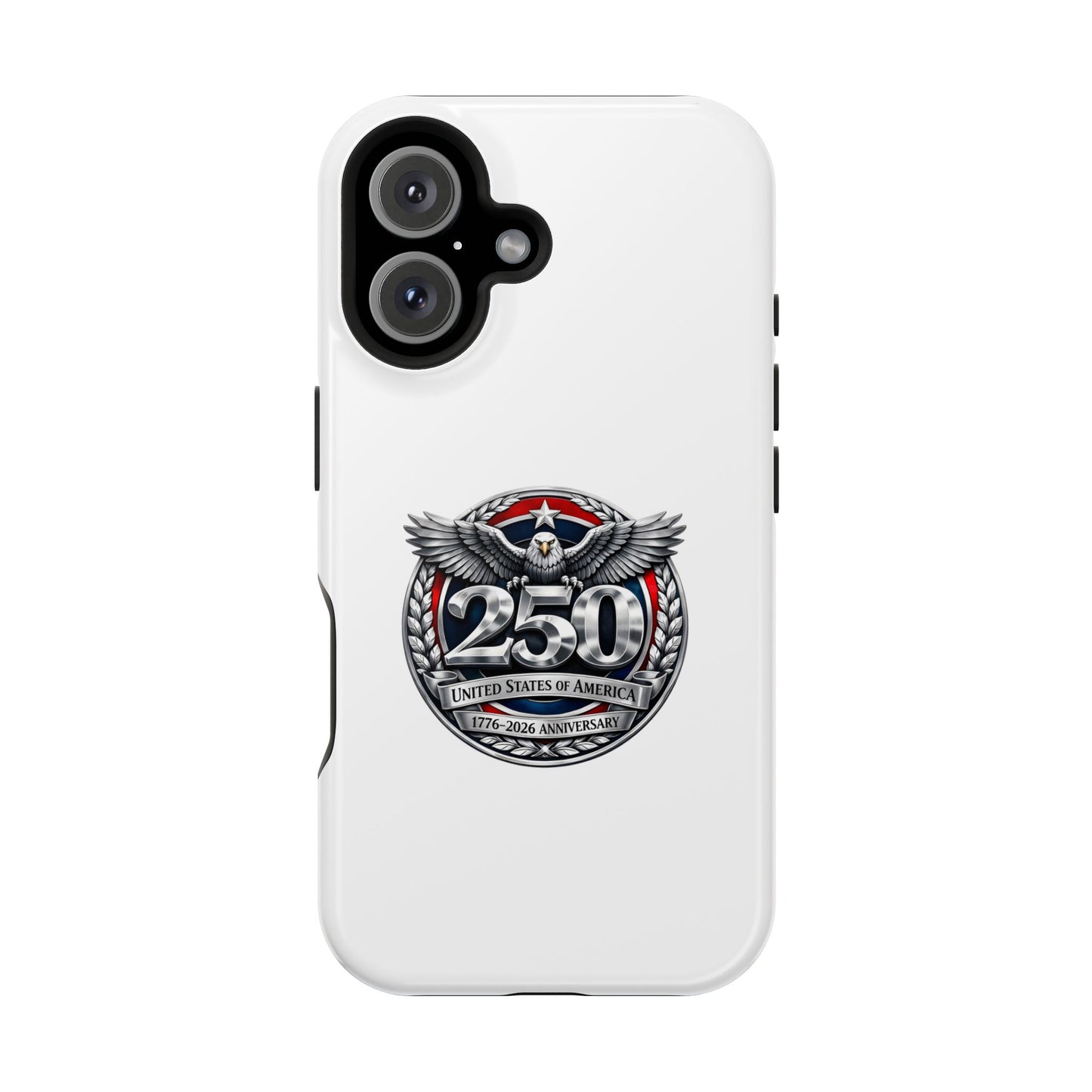 iPhone Magnetic Impact Case — 250th Anniversary Eagle Badge Design