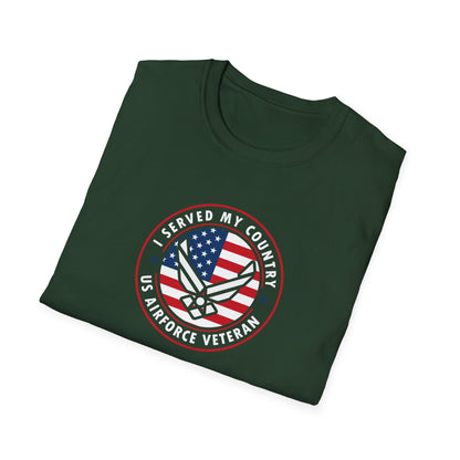 I Served My Country Us Airforce Veteran T-Shirt