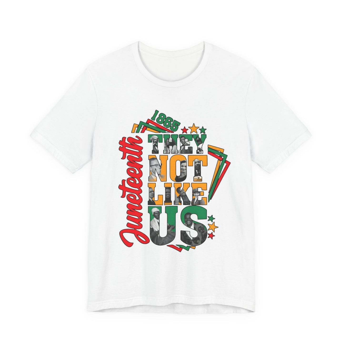 Juneteenth "They Not Like Us" Graphic Tee — Juneteenth Celebration T-Shirt