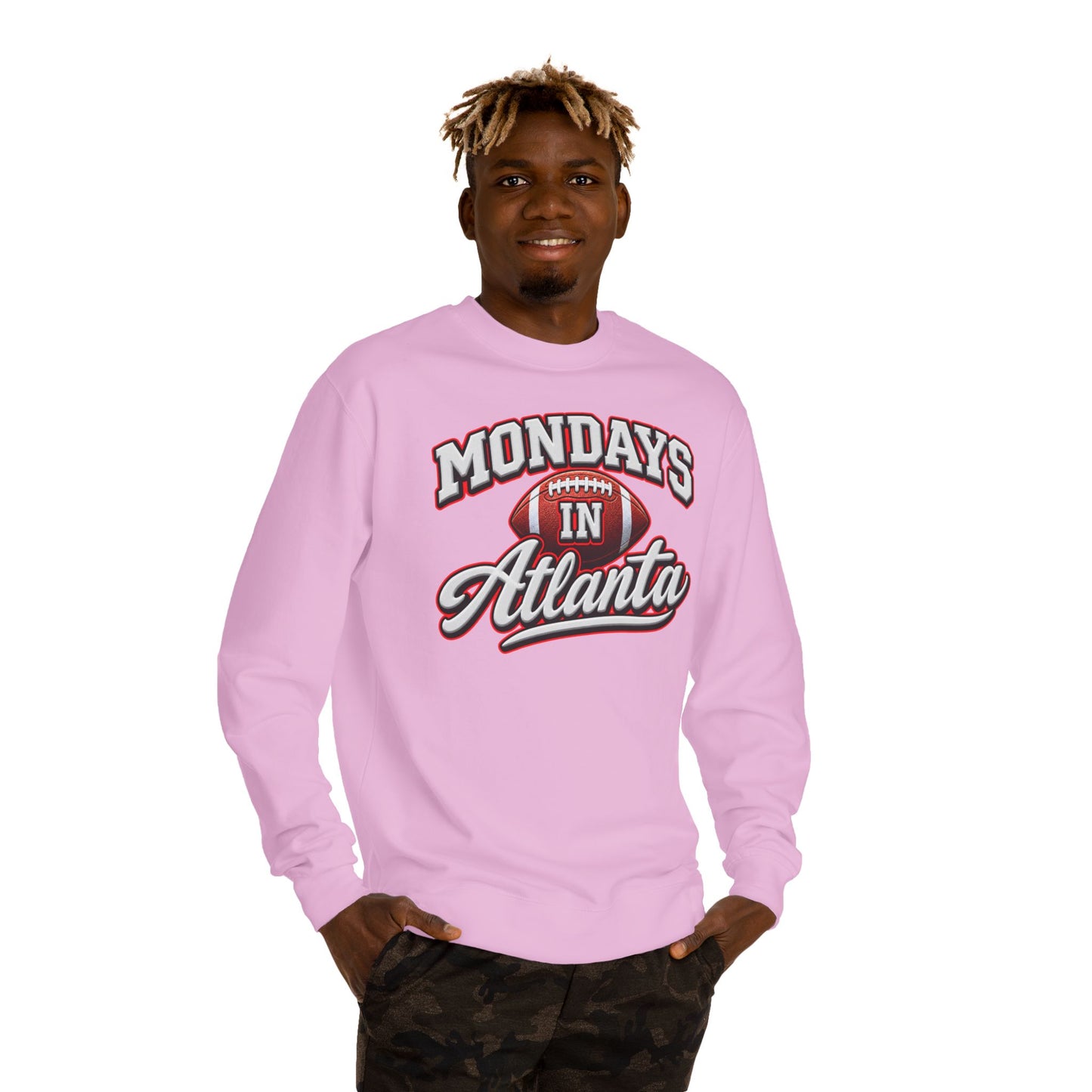 Mondays in Atlanta Football Sweatshirt