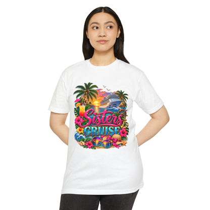 Sisters Cruise T-Shirt — Tropical Vacation Tee for Family Trips