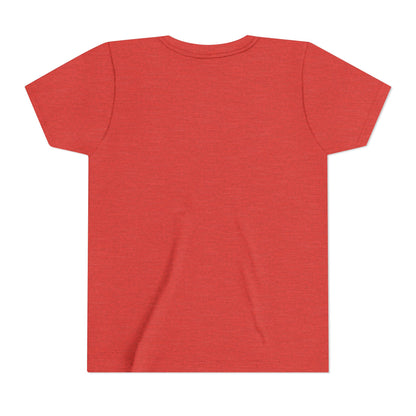 Youth Tee — "God Bless America" Patriotic Bow T-Shirt (4th of July, Memorial Day)