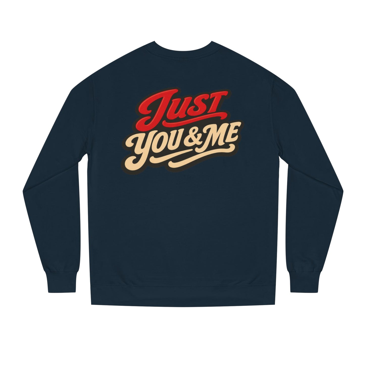 Just You & Me Sweatshirt – Retro Couples Crewneck