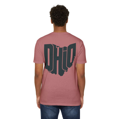 Ohio State Outline T-Shirt — Bold Retro OHIO Graphic Tee