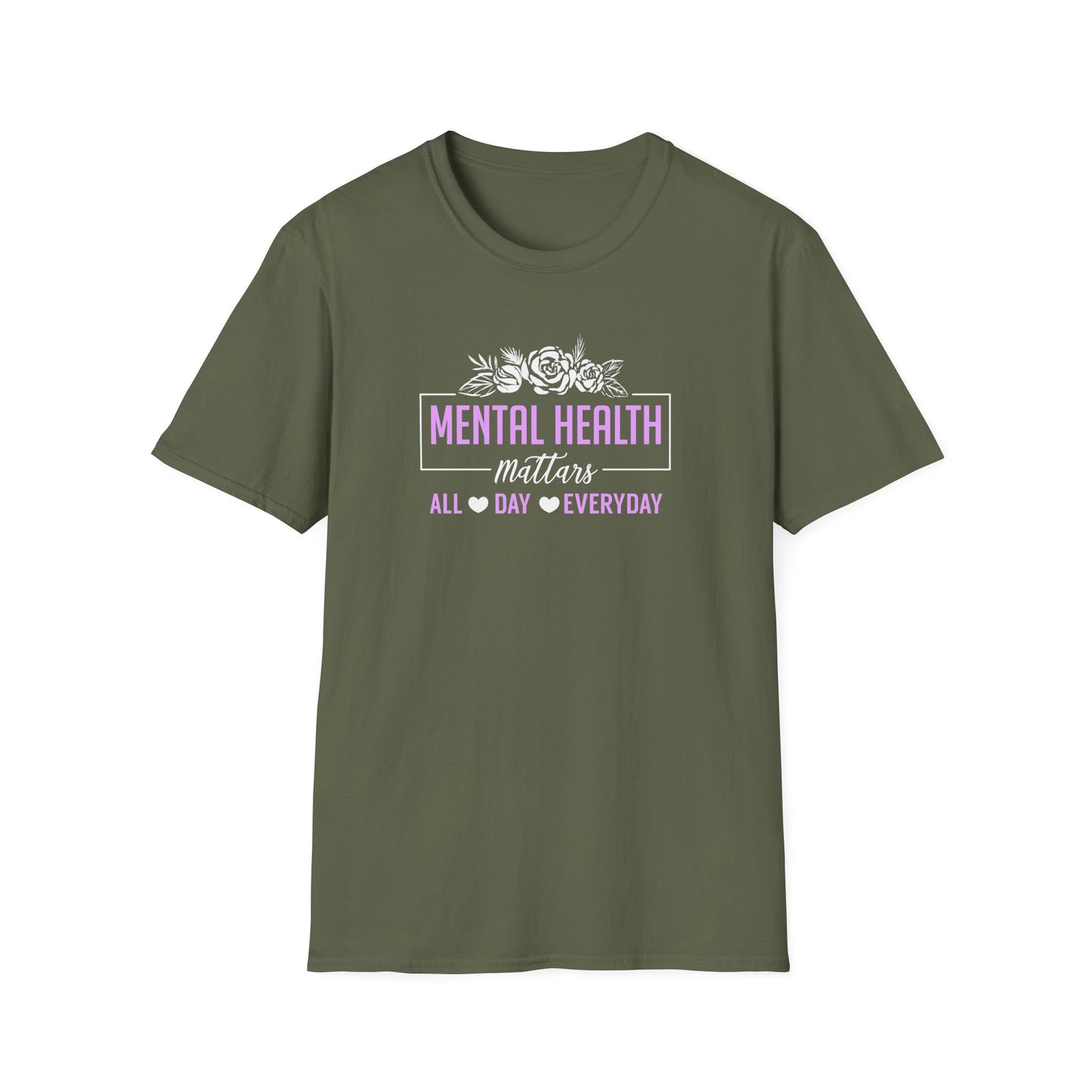 Mental Health Mattars All Day Everyday T-Shirt