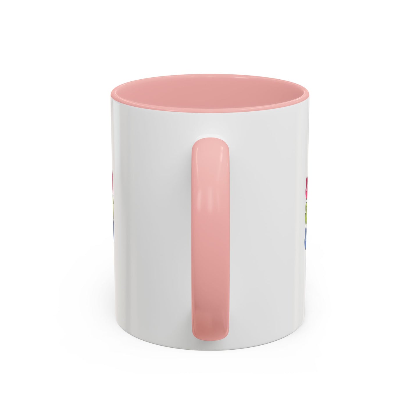 Six Seven Retro Accent Coffee Mug — Colorful 11/15oz Ceramic Tea Cup