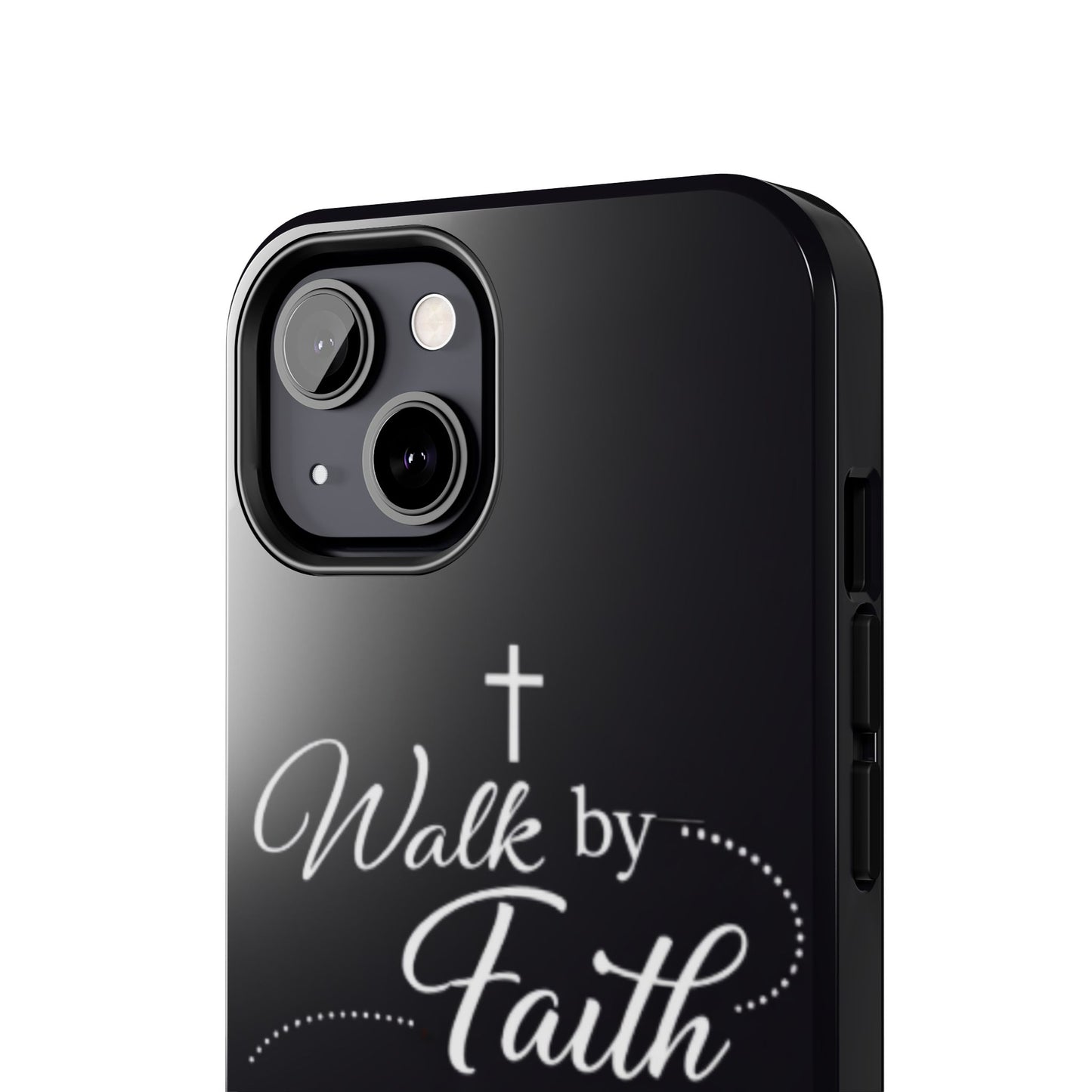 Walk by Faith Tough Phone Case – Christian Inspirational Scripture Design
