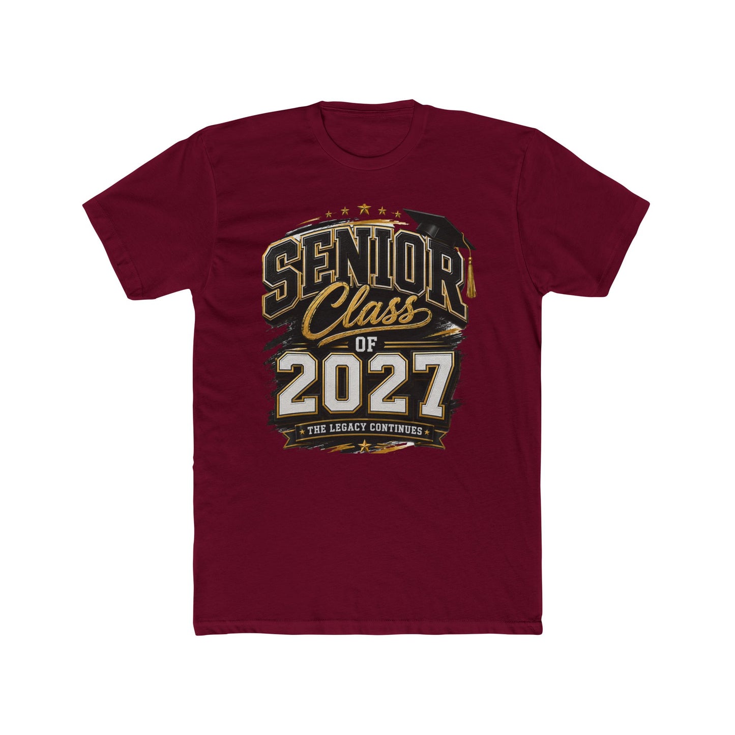 Senior Class of 2027 T-Shirt — Graduation Tee for High School & College Seniors