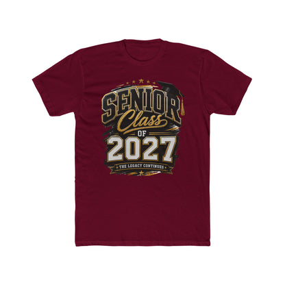 Senior Class of 2027 T-Shirt — Graduation Tee for High School & College Seniors