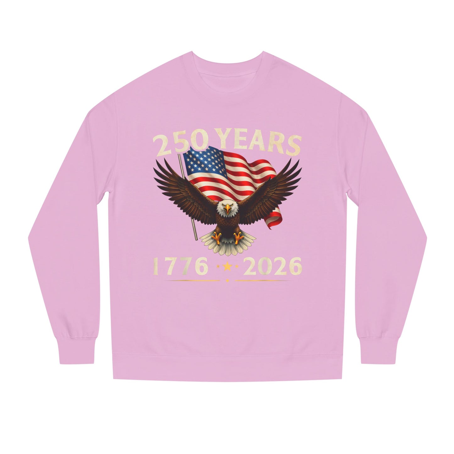 250 Years 1776–2026 Eagle Flag Crewneck Sweatshirt